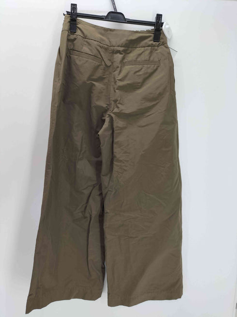 ダブルスタンダードクロージング DOUBLE STANDARD CLOTHING 24SS ウエストタック コットン ナイロン ワイド パンツ レディース JPN:38